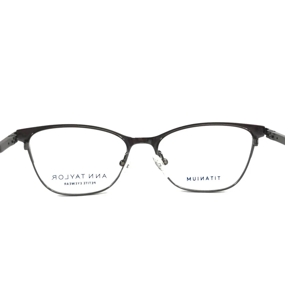 Ann Taylor Petite Eyeglasses Frames ATP611 C03 Twilight Blue Silver 49-16-130